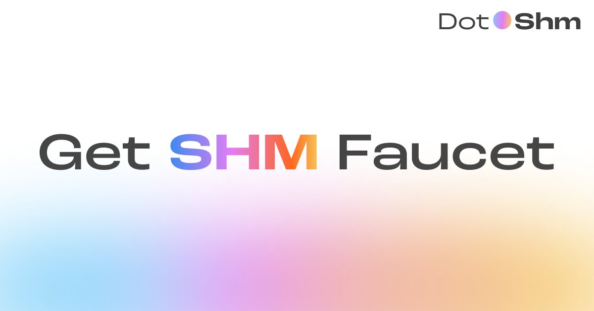 DotShm Domains (@dotshmdomains) on Twitter photo Not getting SHM/Delay in SHM faucet?
Here is how you can get it:
✅ Follow <a href="/dotshmdomains/">DotShm Domains</a>
✅ Retweet this tweet
✅ Comment your SHM address below
Don't forget to specify the network that you need SHM for. 🤝 Not getting SHM/Delay in SHM faucet?
Here is how you can get it:
✅ Follow <a href="/dotshmdomains/">DotShm Domains</a>
✅ Retweet this tweet
✅ Comment your SHM address below
Don't forget to specify the network that you need SHM for. 🤝