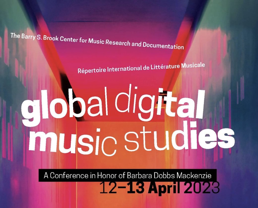 You know that digital technologies provide us with extraordinary possibilities for research. Now think of what that means for accessing, sharing, and generating knowledge of music in a truly GLOBAL context. Only one week until #GDMS2023 #music #technology
rilm.org/gdms2023/