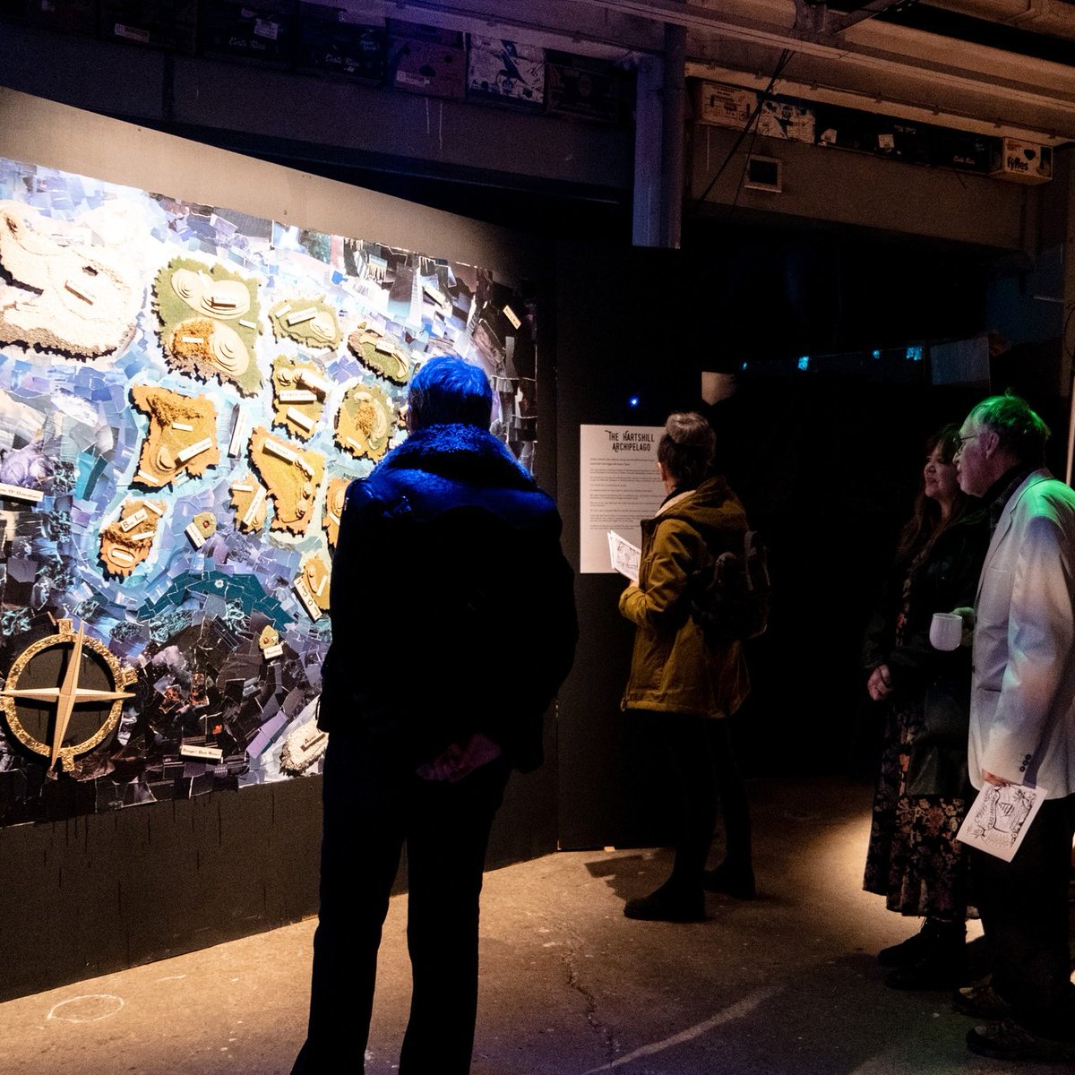 BArtsStoke's tweet photo. Only 2 more days!
We are open today &amp; tomorrow 2-8pm.
Our Bread in Common Cafe is open. 
You can also make your own Mappa Mundi with artist Dan.
Our Bar is open and we have Open Mic from 6pm, hosted this evening by Dan Thompson.
 https://t.co/CLpeSJs0id https://t.co/hOlxXLucjE