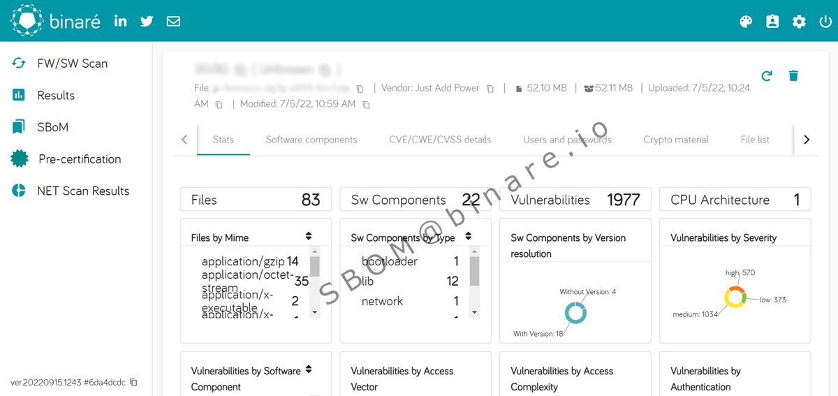 binareio's tweet photo. Device vendor: @JustAddPowerHD #JustAddPower

#ExecutiveOrder #EO #EO14028 #ExecutiveOrder14028 #NIST #CISA https://t.co/QZj7RFrnwr