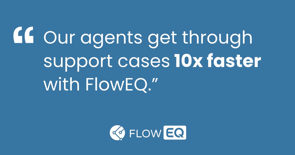 TeamFlowEQ's tweet photo. FlowEQ saves customers time and money every day.

 Want to see how it works? Request a demo here.   

https://t.co/uFodtxOQYQ https://t.co/Rb3MiUNKlh