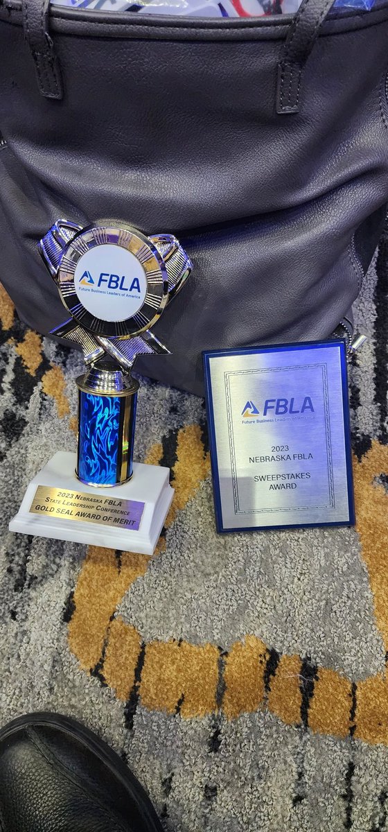 RenaeNoble's tweet image. First awards for Chadron FBLA: Sweepstakes and Gold Seal Chapter Award. @chadron_fbla @ChadronHS