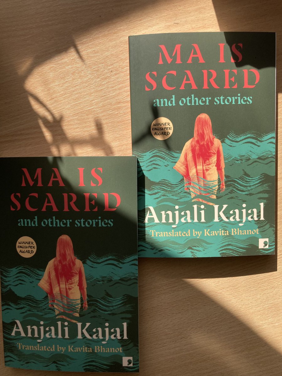 commapress's tweet photo. “These stories are about small, normal and tender things in women’s life in India. In India, THIS small is invisible…. In their own ways, these stories are revolutionary” - Yogesh Maitreya on Ma is Scared #commapress #caste #india #women #feminism #shortstories #literature https://t.co/A2TdiDQuvT