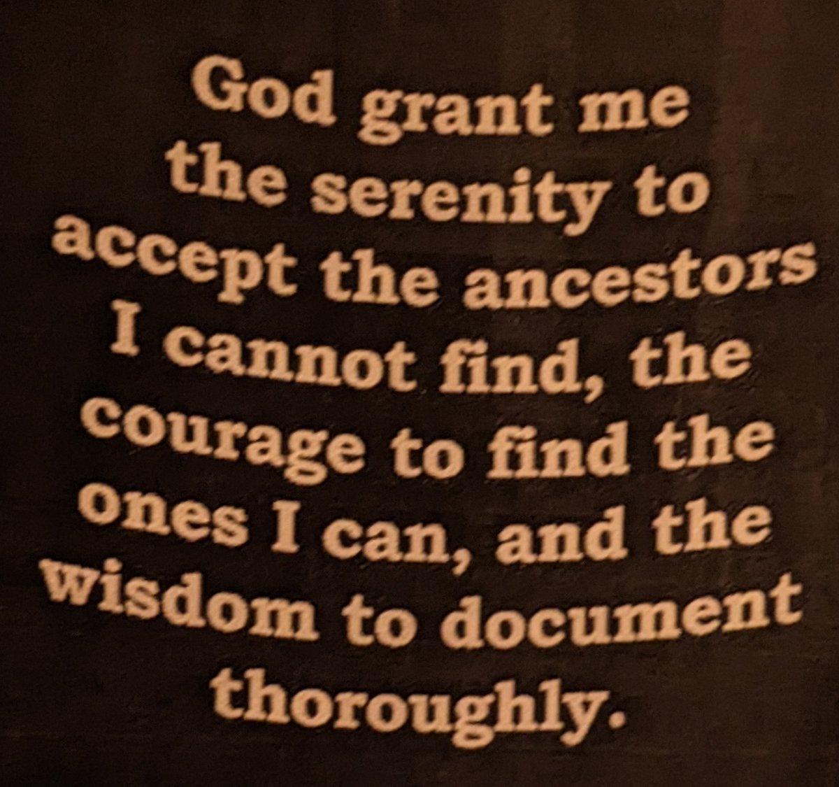DLGenealogist's tweet photo. Can you relate ? #GenealogyHumor https://t.co/T10dUIgEi5