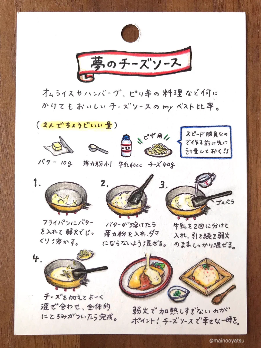 いろいろな料理に合いそう！作り方を覚えておくとすごく重宝しそうな「チーズソース」のレシピ！