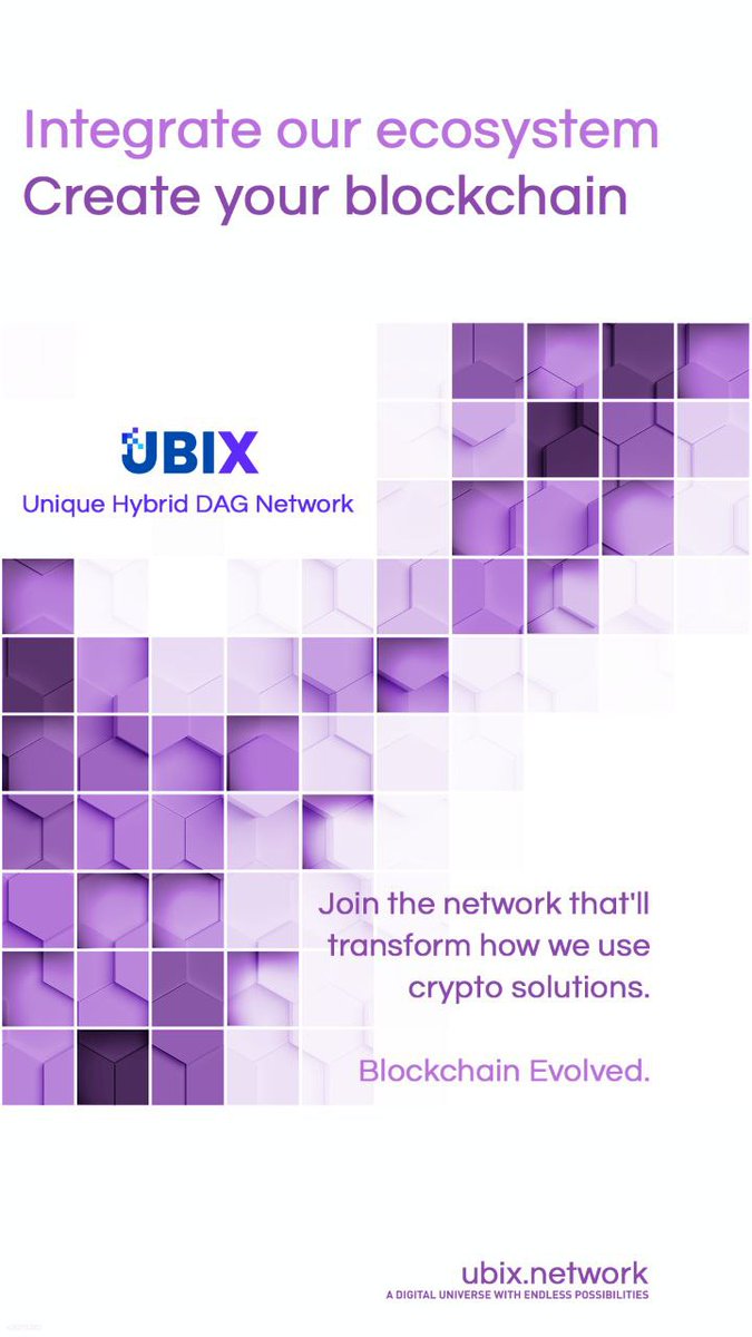 CarlSau11842974's tweet photo. U will not find this type of life changing opportunity in crypto anytime soon. In a few days u may be too late⚠️ $UBX #UBIXnetwork https://t.co/hxG44NIhPQ #dyor #HybridDAD #Sharding #ArtificialIntelligence #AI #Notarization #4Tokens #SignItNow #CrowdFeeding #UBIXPAY #UBISTAKE https://t.co/P5pYqh4u9o