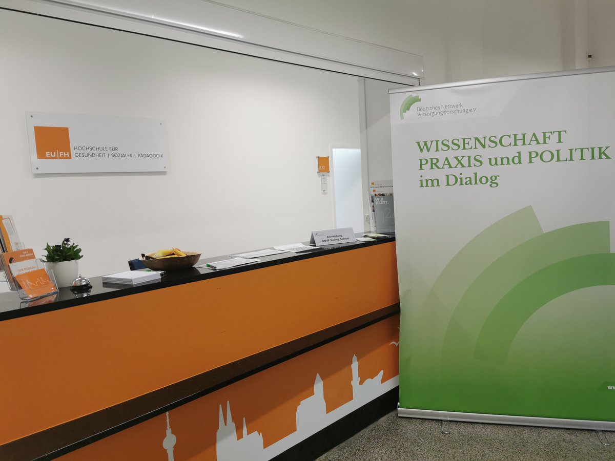 dnvf_ev's tweet photo. 🎉Wir bedanken uns herzlich bei allen Teilnehmenden, Referierenden und der EU|FH Berlin für eine gelungene #DSS2023 und freuen uns bereits auf die 12. DNVF-Spring School nächstes Jahr! #DSS2024 #Versorgungsforschung #DNVF https://t.co/ebZBZD66Hj