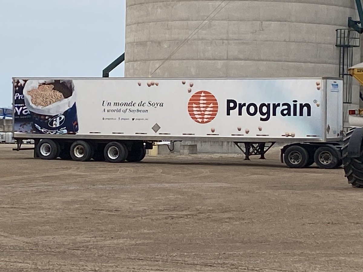 Great way to start the morning off with a load of <a href="/Prograin_inc/">Prograin</a> seed. <a href="/clemon_11/">Cody Lemon, CCA-ON</a>