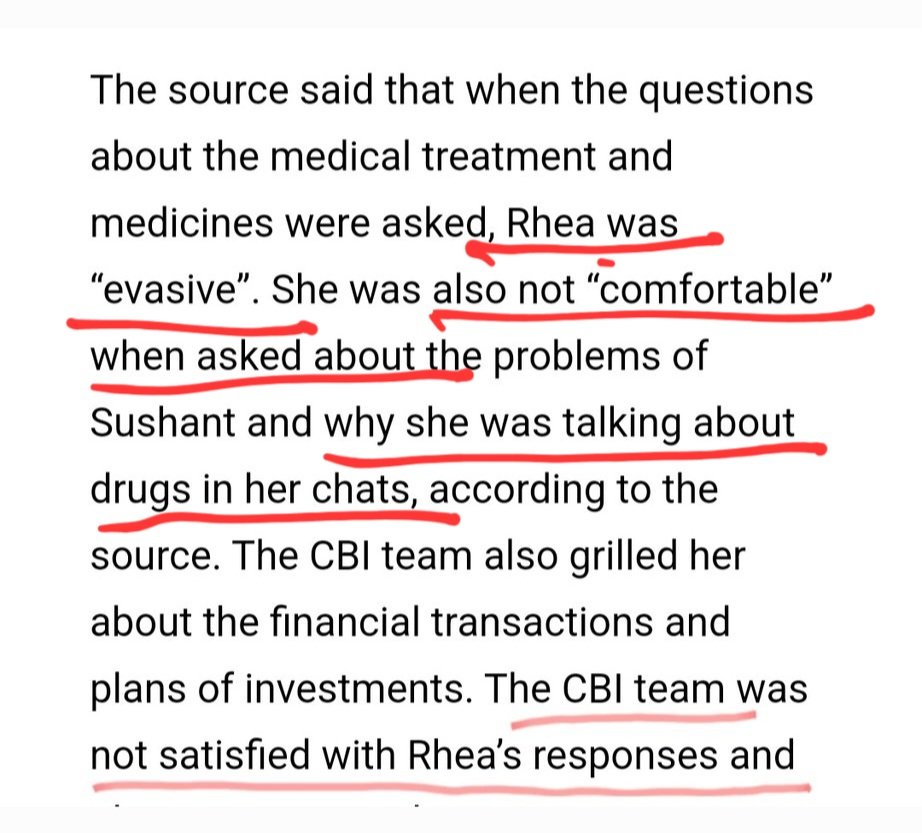PriyaSi47091986's tweet image. An&quot;#evasive&quot;&amp;amp;not &quot;comfortable&quot;#accused questioned by top agency sleuths-who in turn were&quot;not satisfied&quot;with d responses!The result?She&apos;s allowed 2get away w/o any further questioning-2walk ramps,endorse brands &amp;amp;play more of a victim!
SSRCase Delay Helps Accused 
@CBIHeadquarters