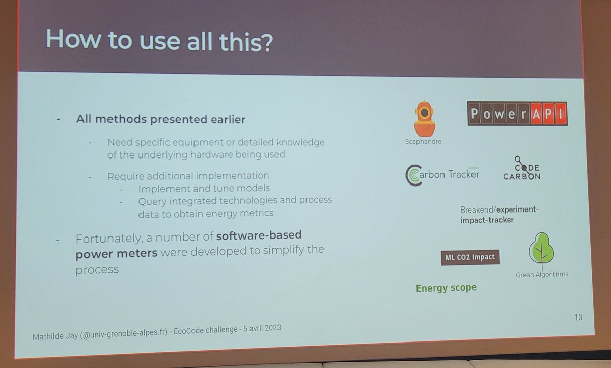 jylls35's tweet image. EcoCode Challenge, conf sur la mesure et les outils, hello @HubbloOrg #Scaphandre