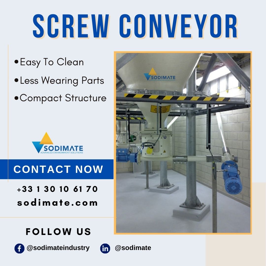 Every industry needs a different kind of screw conveyor based on the type of materials they use. Sodimate helps you get a screw conveyor according to your need. Get in touch!
Call: +(33)130106170
Visit: bit.ly/3KAgk8k
#screwconveyor #industrialconveyor #conveyorsystem