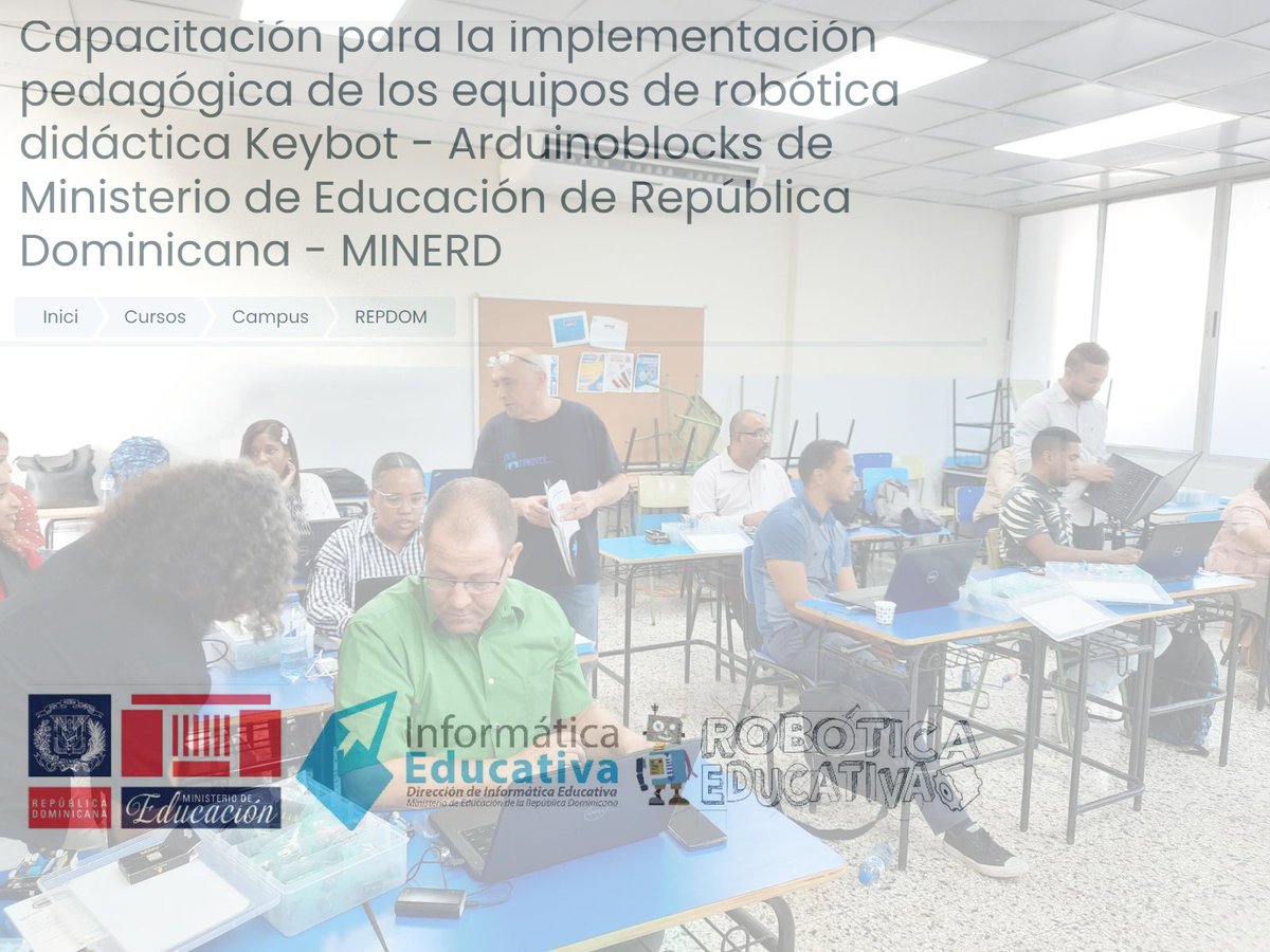 Al 2022, l'empresa Garrotxina <a href="/innovadidactic/">Innova Didactic</a> va proporcionar la tecnologia <a href="/arduinoblocks/">arduinoblocks</a>, tb materials físics i la capacitació que arriba a més de 1500 escoles de la República... Dominicana. Tot el país.
El 2023 volem repetir l'èxit amb centres d' <a href="/educaciocat/">Educació</a> ... amb NextGen😉