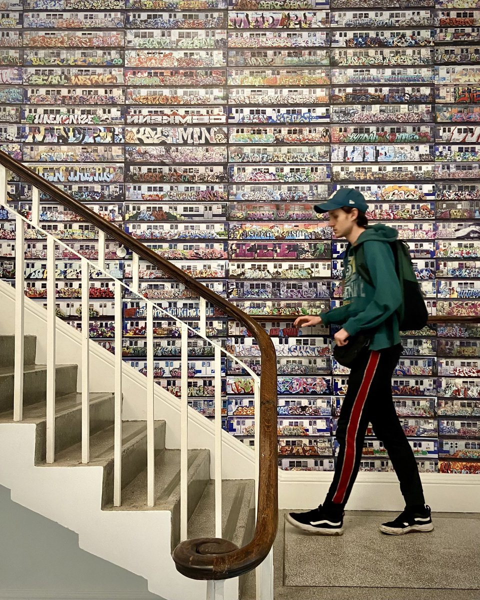 More staircases. 
@SomersetHouse & @saatchi_gallery 
.
.
.
#londonexhibitions #somersethouse #londonoriginalprintfair #saatchigallery #beyondthestreets