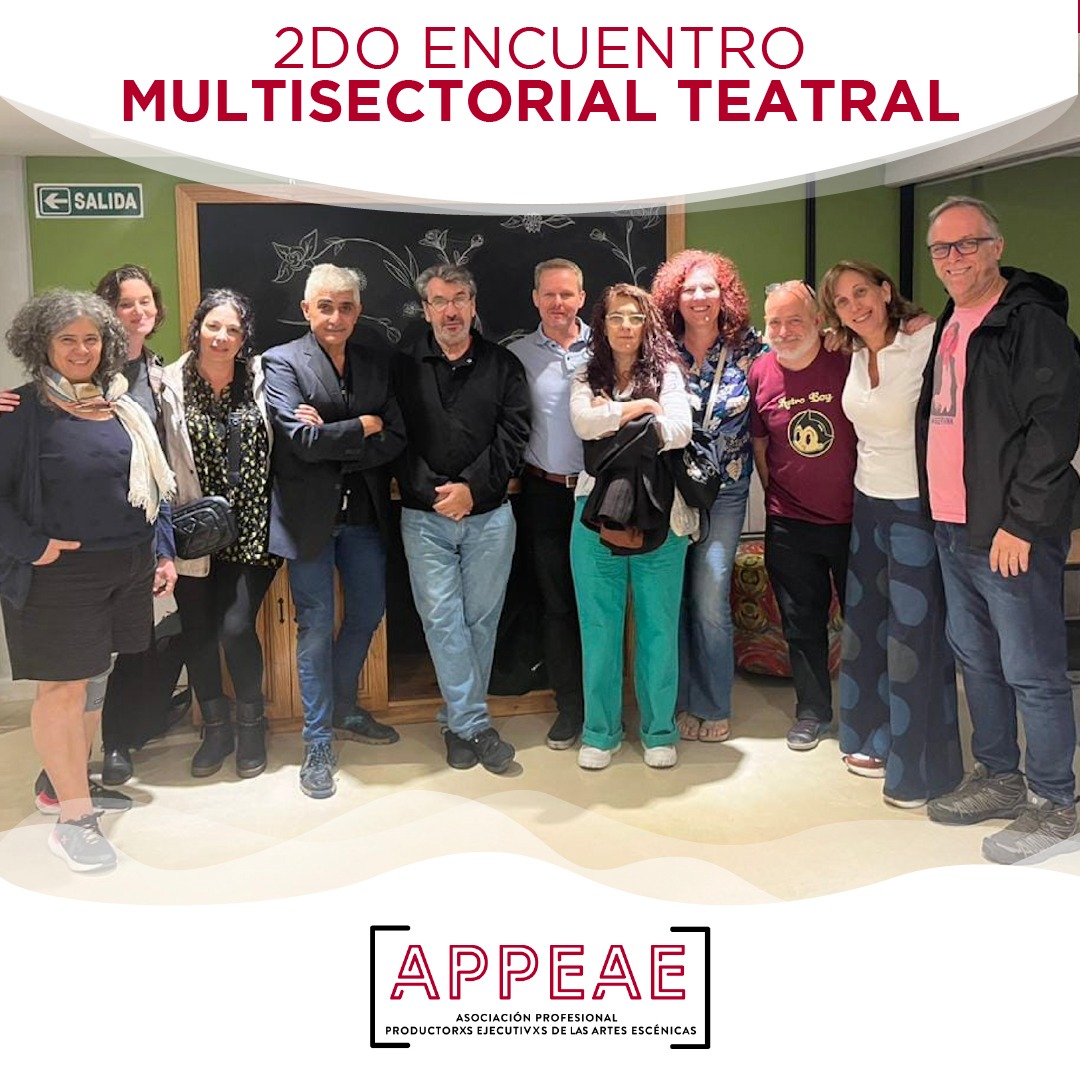 Segundo encuentro de la Multisectorial Teatral.

En esta oportunidad se sumaron Leandra Rodríguez y Tatiana Rulli en representación de ADEA. 

<a href="/AEscenicos/">Adea Escénicos</a>
<a href="/actoresprensa/">Asociación Argentina de Actores</a>
<a href="/AndreaHanna6/">Andrea Hanna</a>
<a href="/gustavoschraier/">Gustavo Schraier</a>
<a href="/ARTEI12/">ARTEI</a>