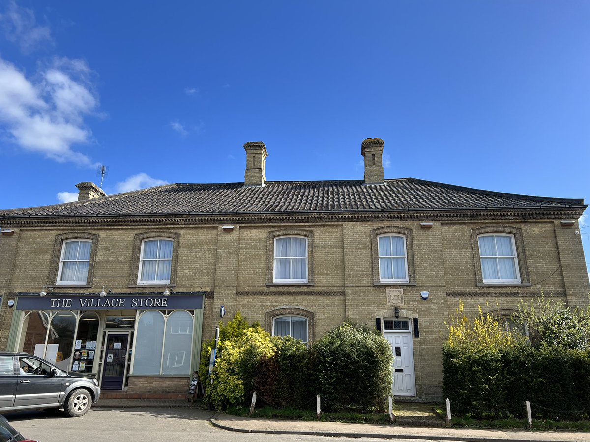 Four new swift nest boxes installed at The Village Store, Wangford! Thanks to <a href="/SoSSwifts/">SaveOurSuffolkSwifts</a>