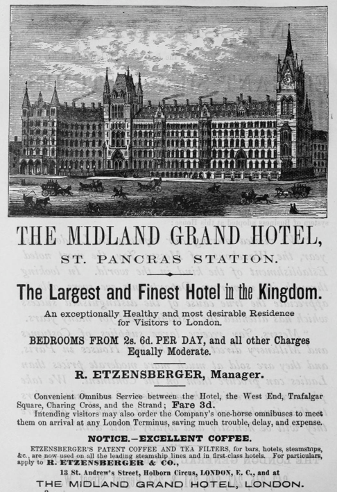 So the Midland Grand Hotel was finally completed in 1873... but by 1935 it had been closed down and 