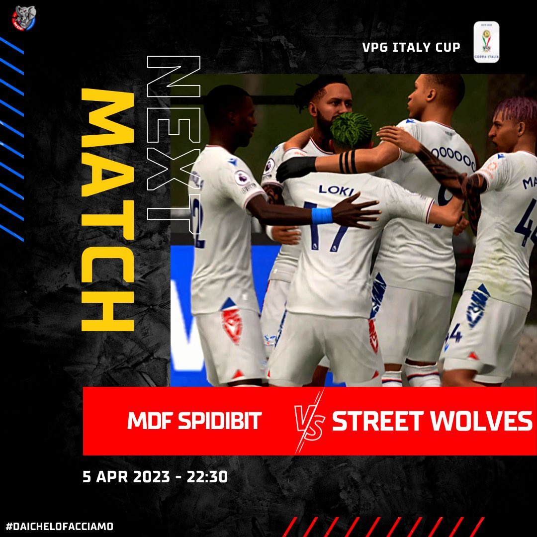 MalatidiFifa's tweet photo. ๐ด โพโโโ
โโถโโธโฝ
โนโถโ! ๐ต
๐จ๐ญ@SwissVPG Raiffeisen
๐@ESCesport
โฐ22:00
๐ @VPGItaly Cup
๐#StreetWolves
โฐ22:30
๐ด๐ต #daichelofacciamo #unitisivince #dontplayalone #spidibitcatania https://t.co/70asLMICRb