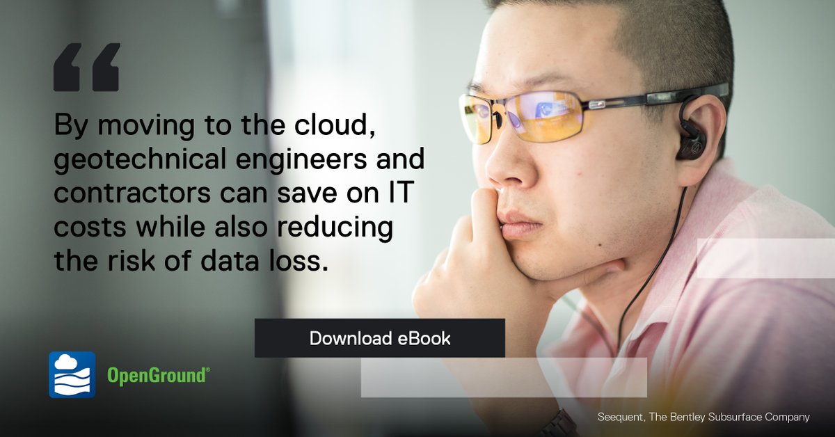 OpenGroundGIM's tweet image. The #geotechnical industry is evolving rapidly, and leveraging #technology is the key to staying competitive. 

seequent.com/products-solut…

Our latest eBook, discusses the challenges in geotechnical information management. Get your copy now! 

#openground