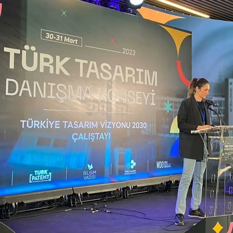 TÜRK TASARIM DANIŞMA KONSEYİ
TÜRKİYE TASARIM VİZYONU 2030 ÇALIŞTAYI'ndayız.
Tüm tasarımcıları olarak bir aradayız. <a href="/turkpatentt/">TurkPatent</a> <a href="/worlddesignorg/">WDO</a> <a href="/turkiyesanayi/">Turkiye Sanayi</a> <a href="/bilisimvadisitr/">Bilişim Vadisi</a>