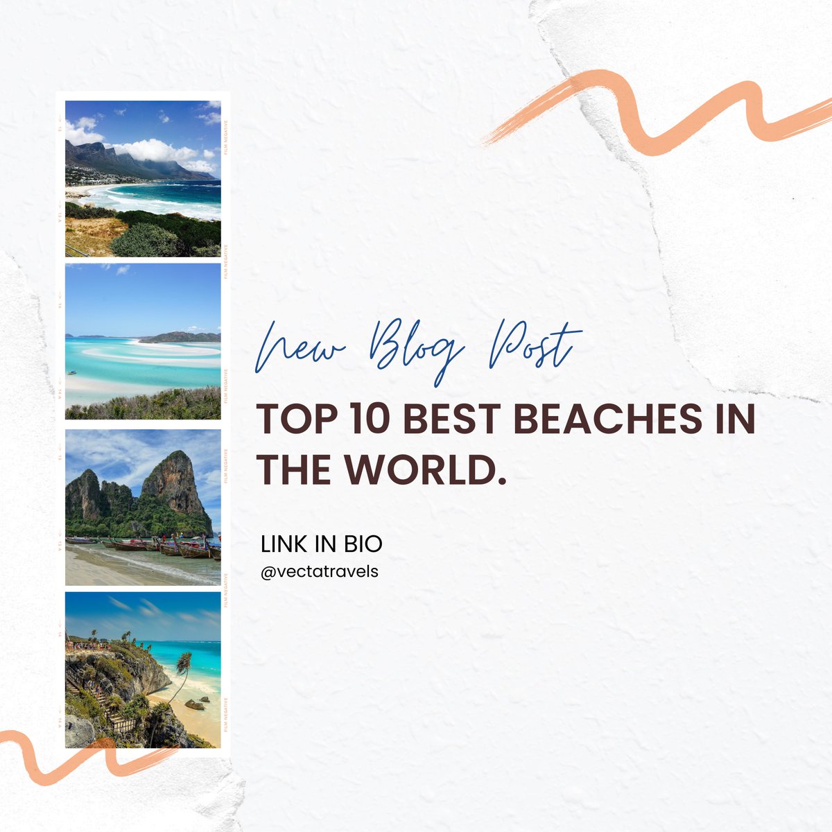 VectaTravels's tweet photo. Beaches give off that feeling of freshness and tranquility, and each has its unique beauty; However, these are some of the top 10 best beaches in the world....
https://t.co/vG4AhCs2t4
#travel #blogpost #blogposts #travelbloggers #travelblog #vectatravel #Nigeria https://t.co/7q5MPF4YsJ