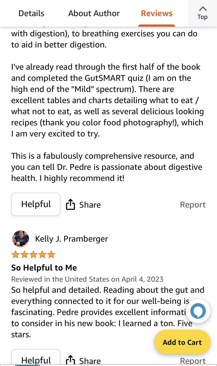 DrPedre's tweet photo. Reviews for THE GUTSMART PROTOCOL are already coming in… ⭐️⭐️⭐️⭐️⭐️ Get your copy here: https://t.co/9eUQTx3FCe https://t.co/EUTqBzmFtL