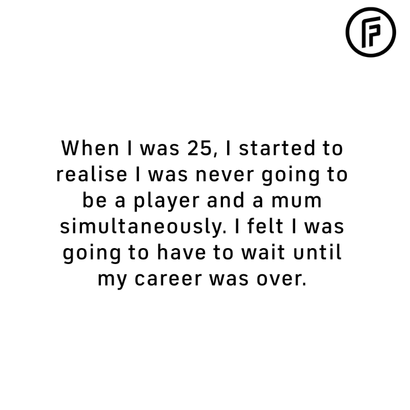 FIFPRO's tweet photo. Now 34, Danish midfielder Sanne Troelsgaard looks back on the difficult choices she felt she had to make to protect her career.