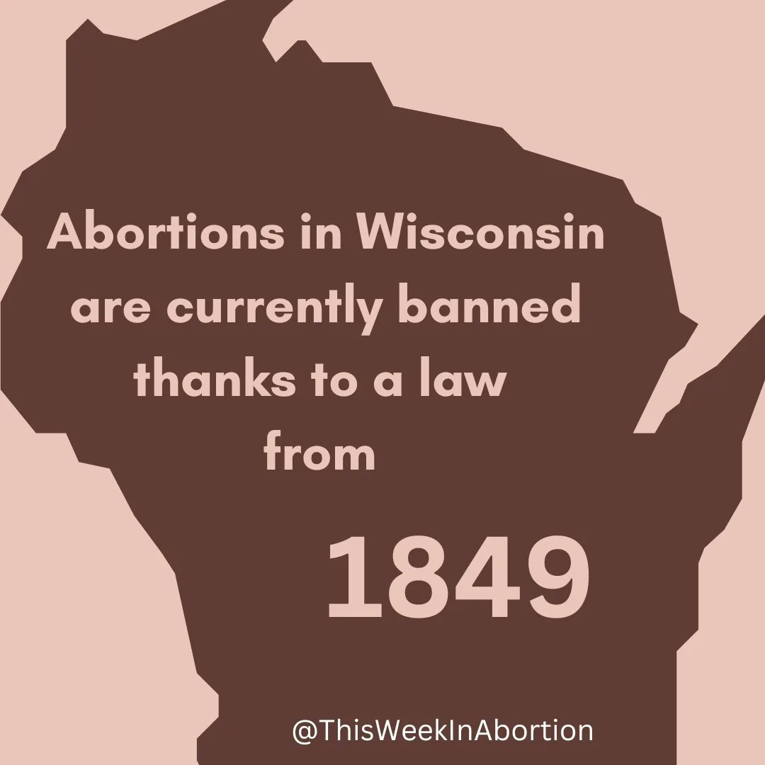 WeekInAbortion's tweet photo. Currently, abortion is banned but the lawsuits challenging this law start next month! https://t.co/coYmWhpJS7
