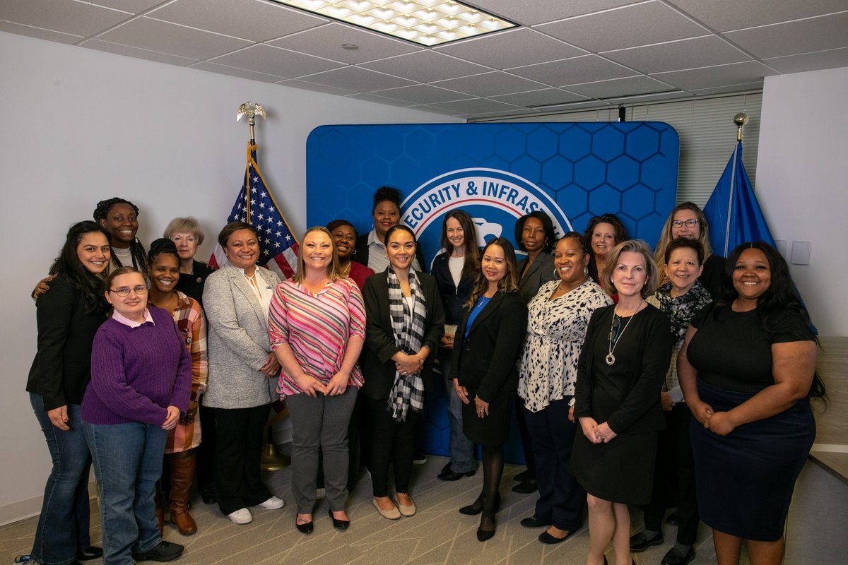 🤩One particularly cool thing about our <a href="/CISACyber/">CISA Cyber</a> Summit last week was the opportunity to gather the many awesome women we've brought on the team over the past year to serve as Cybersecurity Advisors across the nation. #GirlPower