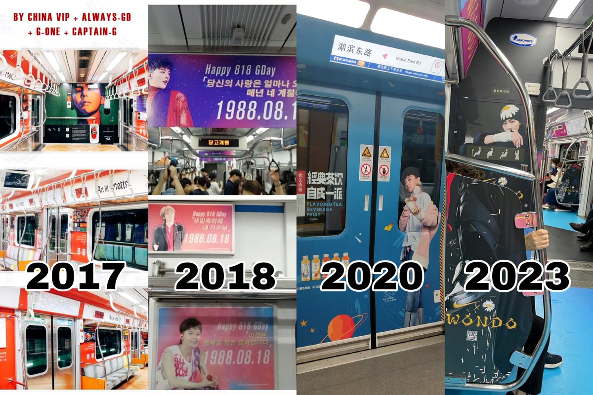 ➣G-Dragon Theme Metro Projects🐉
2017 Seoul❤️by China VIP, AlwaysGD, G-One & CaptainG
2018 Seoul❣️by Chinese GD fans & GDbar
2020 Fuzhou/Xiamen🍹by Chapai
2023 Seoul🖤🤍by Nike X PEACEMINUSONE KWONDO
My one&only megastar🔥
@IBGDRGN #GDRAGON #Kwonjiyong #權志龍 #지드래곤 #권지용