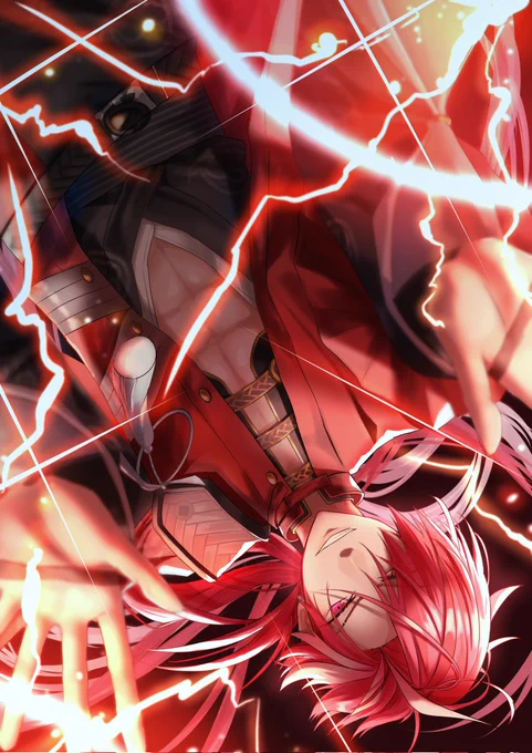 高杉晋作EXTRAモーション逆さまになるの良すぎて描きました#FGO 