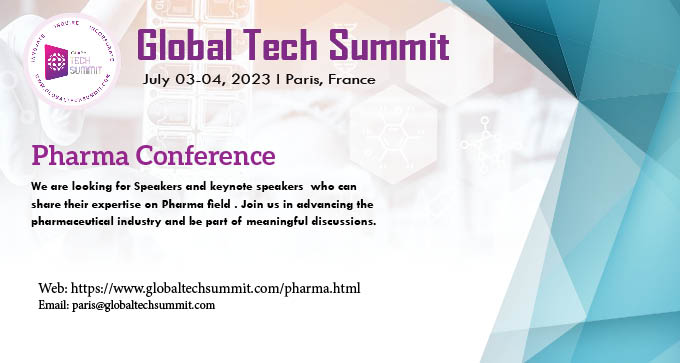 GlobalTech7339's tweet image. Meet the leading #Pharma and #healthcare leaders, from all over the world at #GlobalTechSummit2023, on July 03-04,2023 in #Paris, #France. Avail #speakeropportunities by submitting your #abstract by April 10th, 2023. 
#GlobalTechSummit #DrugDelivery