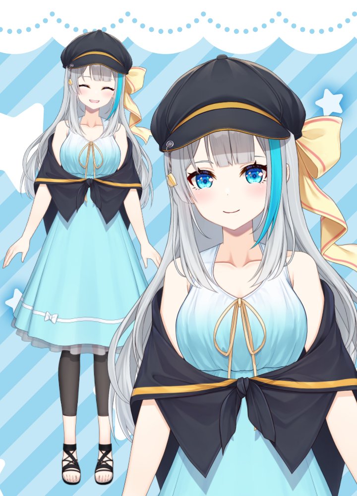 氷雨ぺんちゃ🐧✨💎水色メッシュなVtuber tweet media
