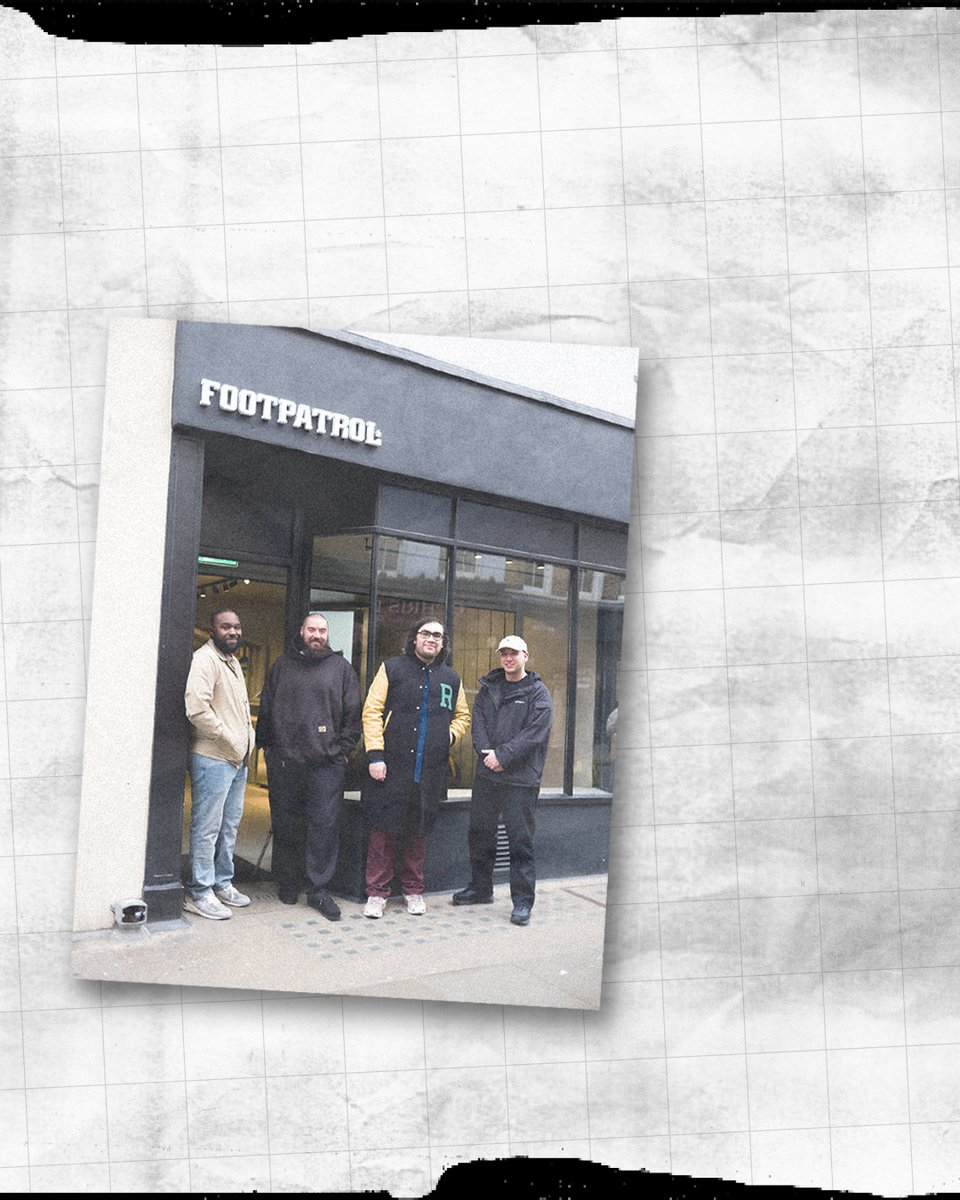 Footpatrol_ldn's tweet photo. Last year, we collaborated with you - our community. We sit down with the 5 winners from our Re.gen workshops before the launch of this collaborative T-shirt, launching in-store and online on 08.04.

Read more: https://t.co/VU7pREe6EG

#Footpatrol #TEAMFP #FPOwnBrand #FPCommuniT https://t.co/tpmPKBWfeq