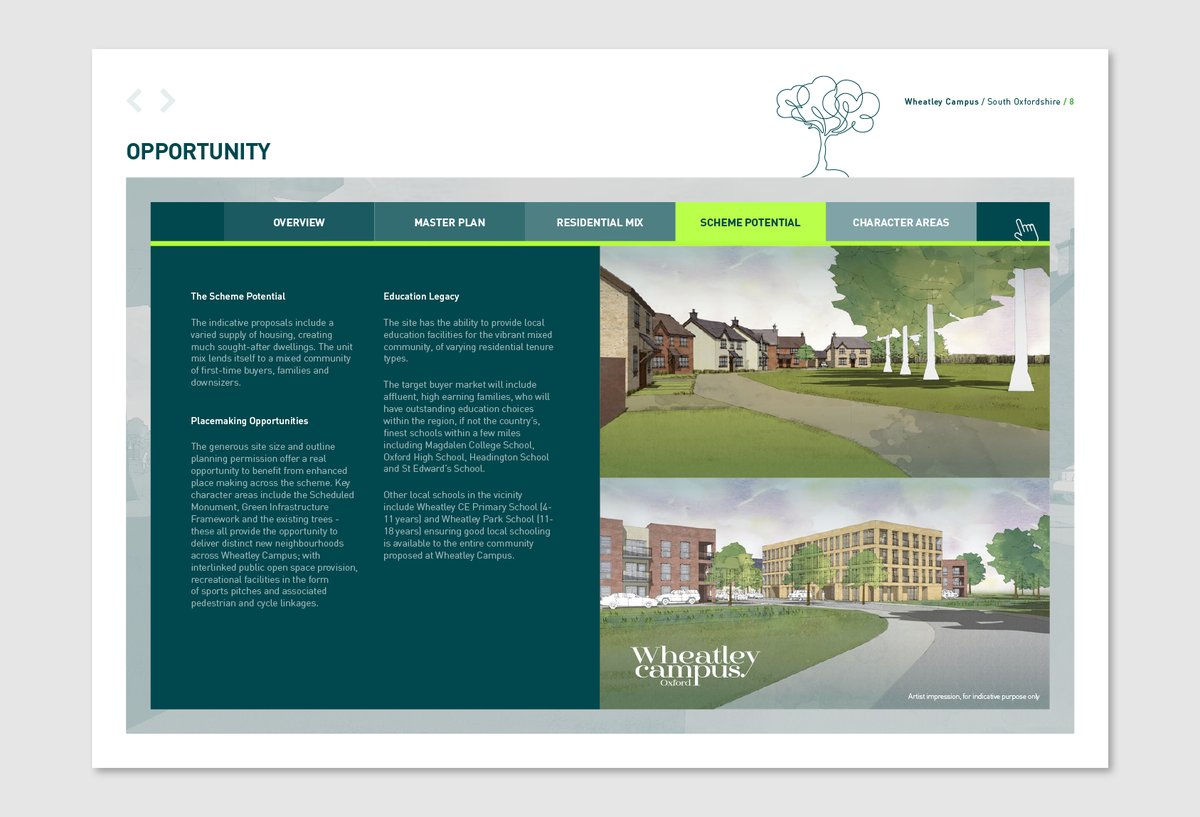 DesignArmstrong's tweet image. Branding and brochure for the recent sale of Oxford Brookes University’s Wheatley Campus to @CrestNicholson with the team at @CBRE_UK 

#LifeinDesign #propertymarketing #branding #development #community #propertybrochure #datahub #photography #oxfordbrookes