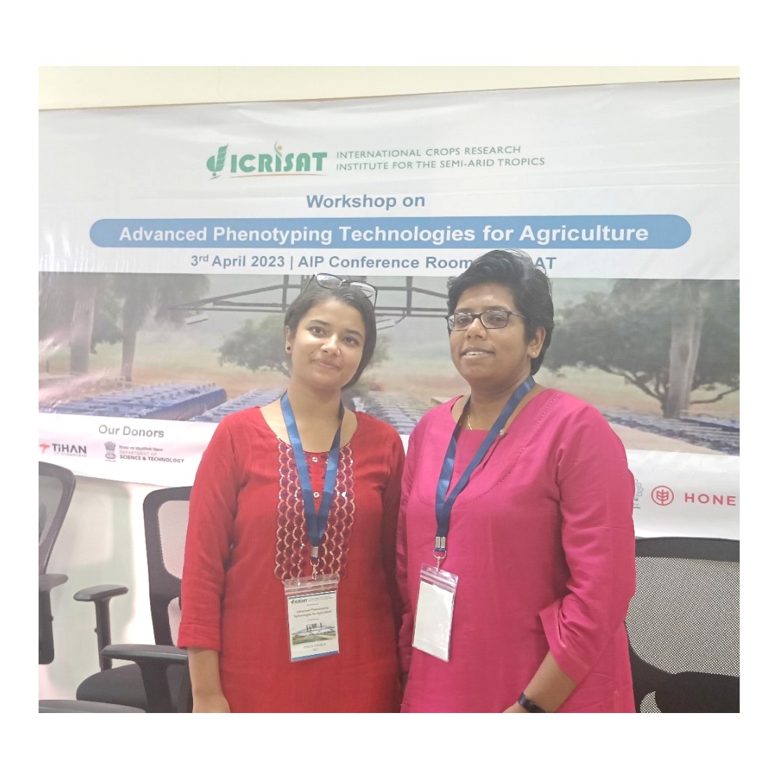 PSpoojashukla's tweet image. Glad to learn the emerging technologies for precise and effective phenotyping, at the workshop on &apos;Advanced Phenotyping Technologies for Agriculture&apos;, organized by @ICRISAT.🌾✨
#Phenotyping  #Agriculture