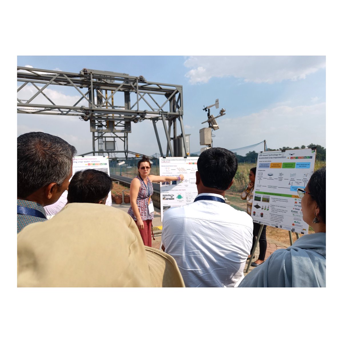 PSpoojashukla's tweet image. Glad to learn the emerging technologies for precise and effective phenotyping, at the workshop on &apos;Advanced Phenotyping Technologies for Agriculture&apos;, organized by @ICRISAT.🌾✨
#Phenotyping  #Agriculture