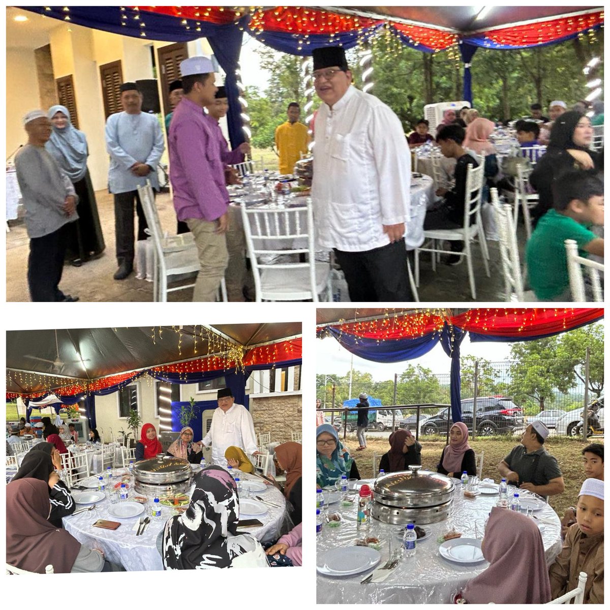 TengkuAdnanReal's tweet photo. Hari ini berbuka puasa bersama komuniti Ixora, Bakawali, Melor dan Kesuma di rumah saya, P10. Terima kasih semua yang hadir. 

#NurRamadanPutrajaya 
#Ramadan2023
#umnoputrajaya https://t.co/2zU5sd5UDh