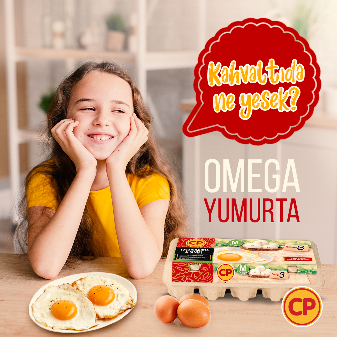 CP_Turkiye's tweet photo. Çocuklarınız kahvaltıda ne yesek diye mi soruyor; OMEGA YUMURTA!

Gelişim çağındaki çocuklar için oldukça önemli olan omega; bağışıklığı güçlendirmeye yardımcı olur.

#cptürkiye #egg #yumurta #omegayumurta #lezzet #yemek #food #omega https://t.co/7KZ3QBK0z4