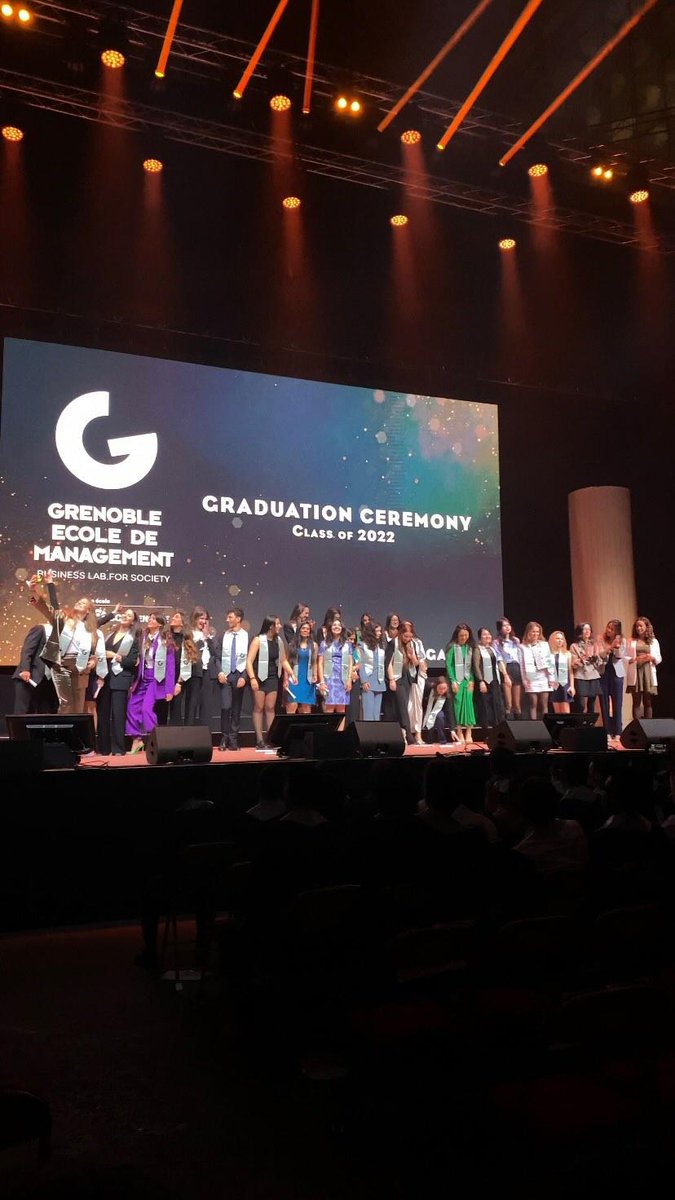 Isabelle Chaboud (@isabellechaboud) on Twitter photo CONGRATS To all our <a href="/Grenoble_EM/">Grenoble EM</a> MSc international graduates and especially my MSc Fashion, Design & Luxury Management students
#GRADUATION #LUXURY #growingindustry CONGRATS To all our <a href="/Grenoble_EM/">Grenoble EM</a> MSc international graduates and especially my MSc Fashion, Design & Luxury Management students
#GRADUATION #LUXURY #growingindustry
