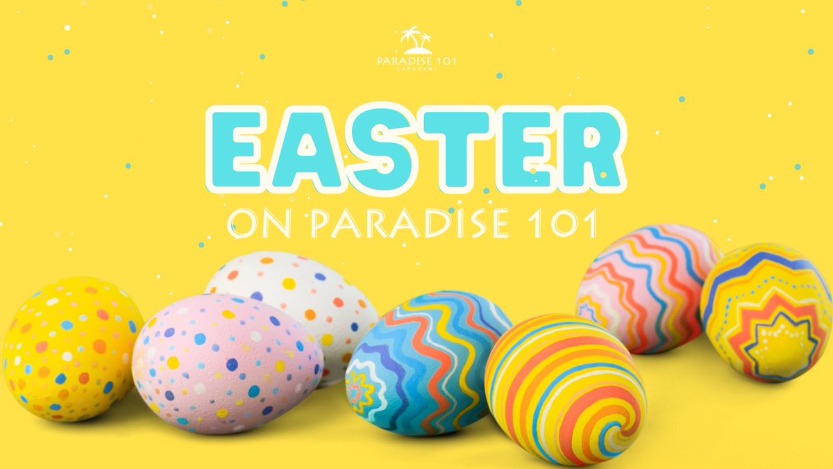 NaamAdventure's tweet photo. We're gearing up for an eggcellent day in Paradise this Easter Sunday! Join us on Langkawi's only day island for our annual easter egg hunt &amp; a beach bbq perfect for all the family. #EasterSunday #Langkawi https://t.co/ym6pqZYjHe