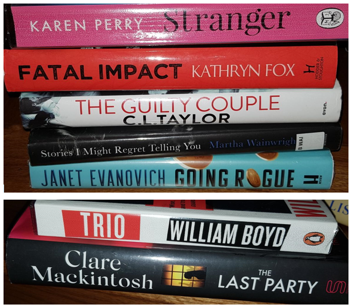 GGHC01's tweet photo. But  late but books read in March - looking forward to long weekend for luxury of more reading. https://t.co/hCOkarAikR