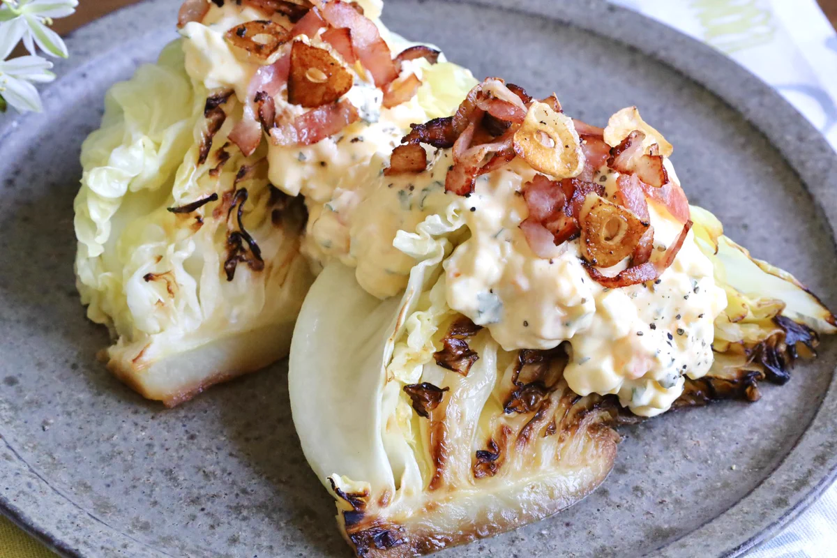 たまには甘～い温サラダはいかが？『キャベツのタルタルサラダ』レシピ♪