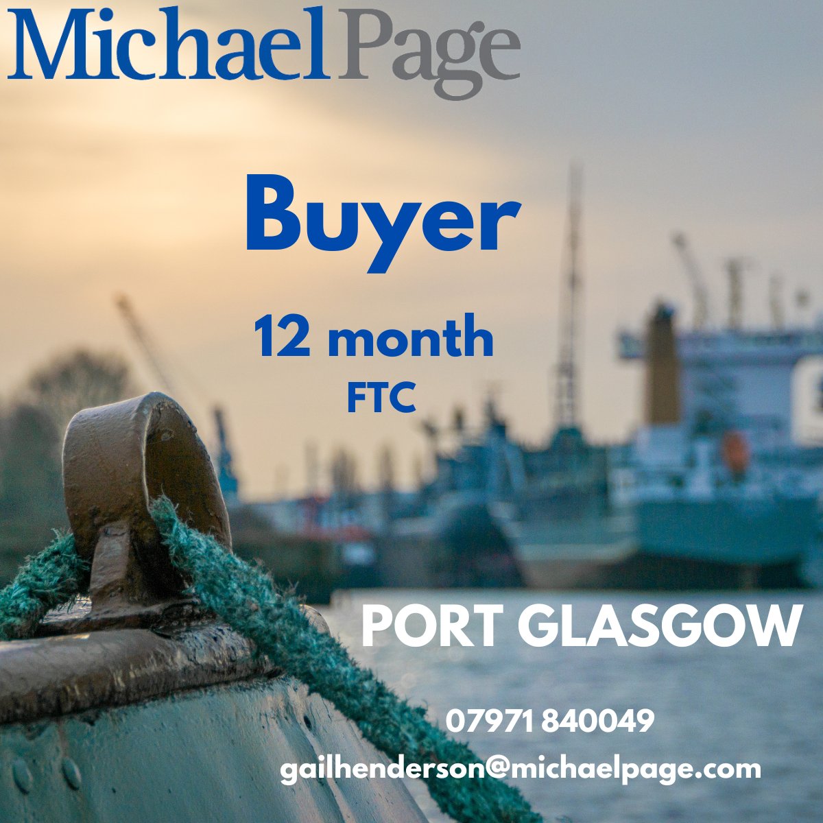 ⭐ New exciting vacancy available for a Buyer based on a 12 month fixed term contract ⭐
📍 Port Glasgow
1 day a week working from home 🏡 💻
Get in touch for more information
#MPsupplychainscotland #buyerjobs #buyer #opportunity #vacancy