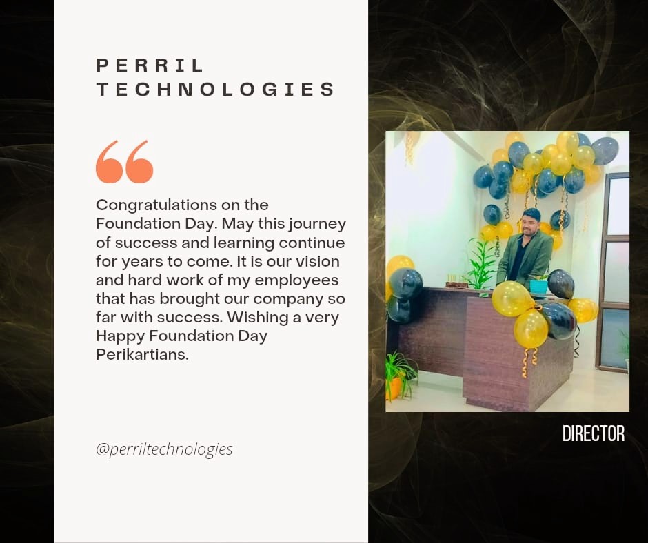 PerikartIndia's tweet image. Perril Technologies foundation day❤️
#perriltechnologies #perikart #perril