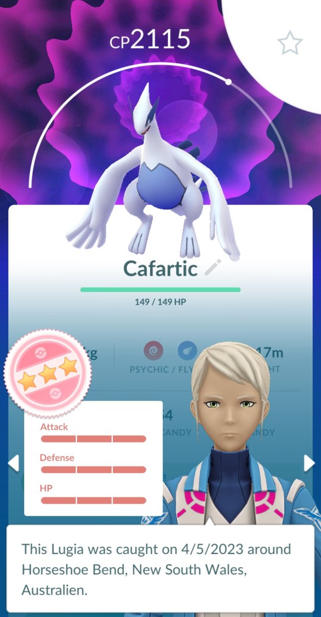 Thank you <a href="/cafartic/">Singaporean Grandma</a> my 3rd💯 this  rotation!! 🥳❤️
It was a great honor to raid with you the RH. I really appreciate it. 

I'm so sad 😭 
#HearUsNiantic 

#pokemon #pokemongo #pokemongofriend #pokemongoapp #pokemongoraids #pokemongoraid