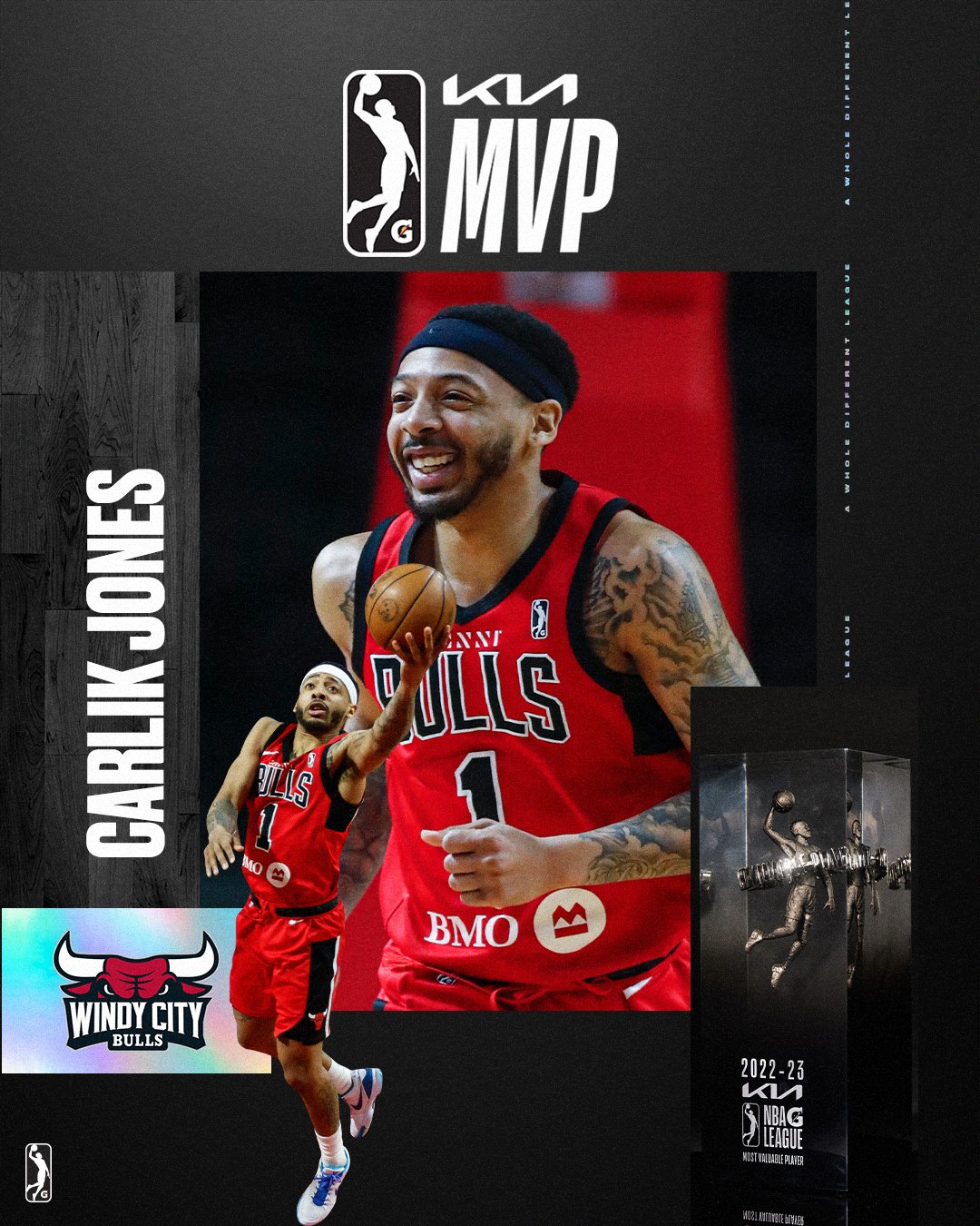 NBA Communications on Twitter "Chicago Bulls guard Carlik Jones has