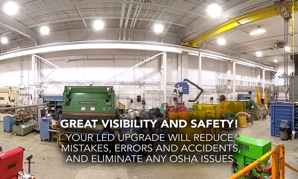 EAG_LED's tweet photo. IS YOUR SHOP BRIGHT &amp; SAFE? Call 813.463.2420 now, for a free lighting audit. No accidents, no errors, no employee migraines, no OSHA issues. Better visibility means better business and profit. https://t.co/i66Vs68eUp. #LED #nomaintenance #energysavings https://t.co/SHhURrGn1m