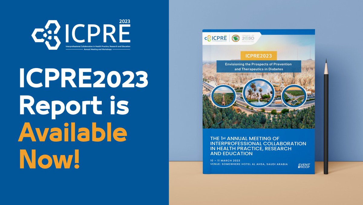 نضع بين أيديكم تقريرًا لكافة نتاج مؤتمر #ICPRE2023، من لحظة الإعداد وحتى الإنجاز شاملًا تفاصيل البرنامج، الورش، المتحدثين، المنظمين، المحكمين، المسابقات وشروطها، طرق التقييم، المشاركين، الفائزين، المؤسسات المشاركة وشركاء النجاح! ✨

🔖 رابط التقرير:
shorturl.at/gkozG