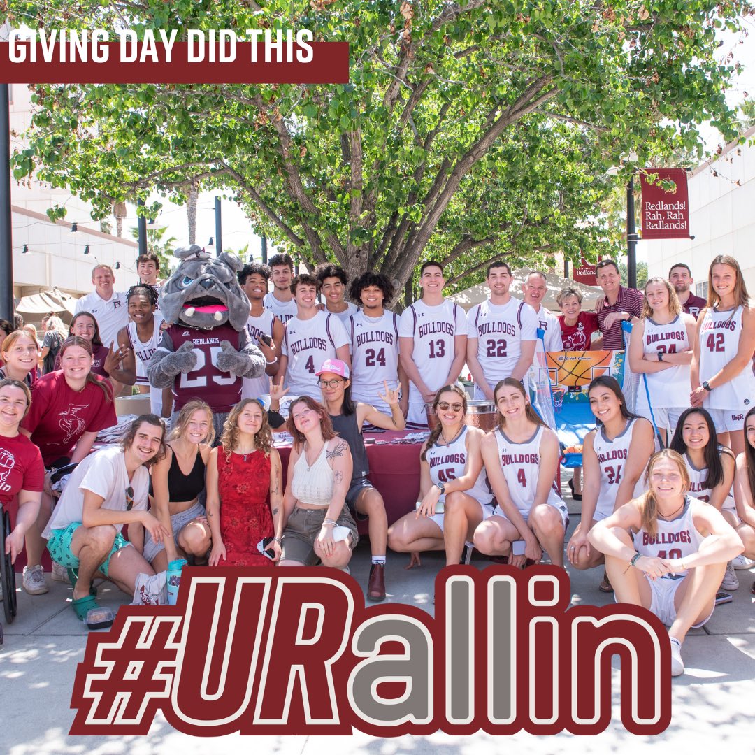 University of Redlands tweet media