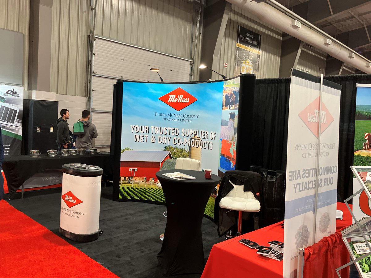 Great to be back in person at the CDX! Stop by the booth to talk wet and dry co-products! #cdx #canadiandairy
